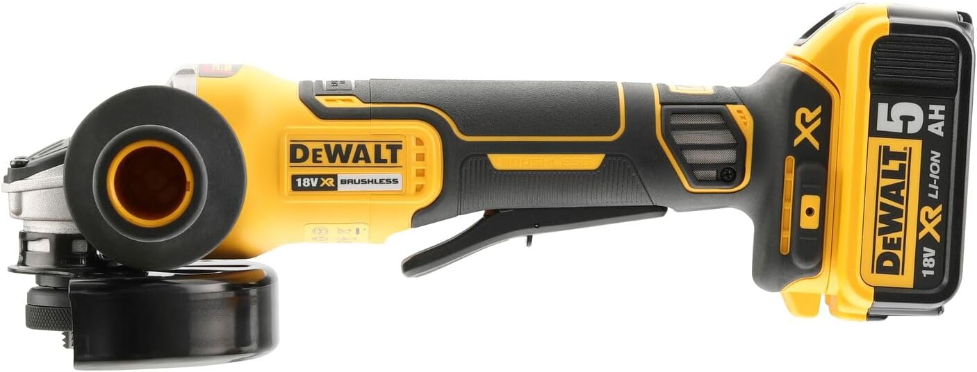 Dewalt DCG406N-XJ 18V XR Li-Ion Brushless 125mm Grinder (Paddle Switch)