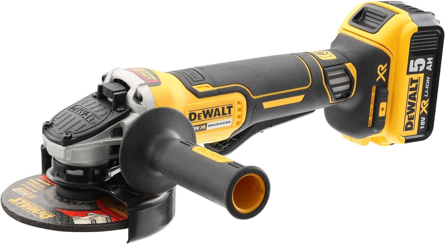 Dewalt DCG406N-XJ 18V XR Li-Ion Brushless 125mm Grinder (Paddle Switch)