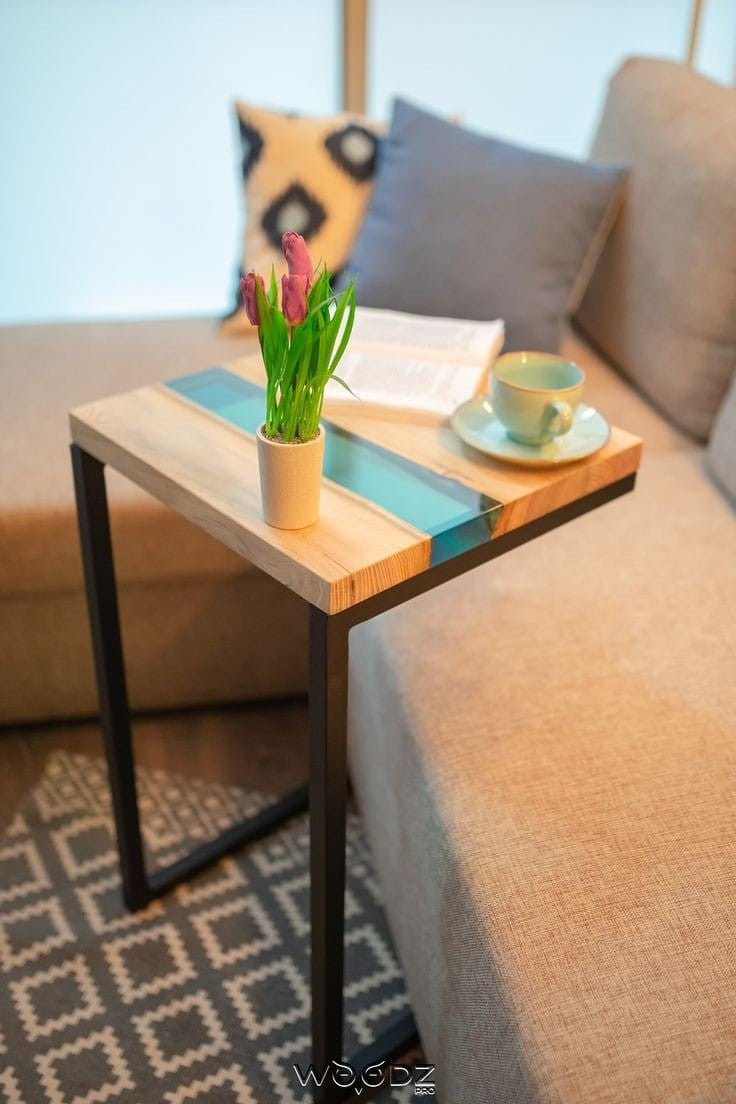 Wooden Side Desk Coffee Tables, Side