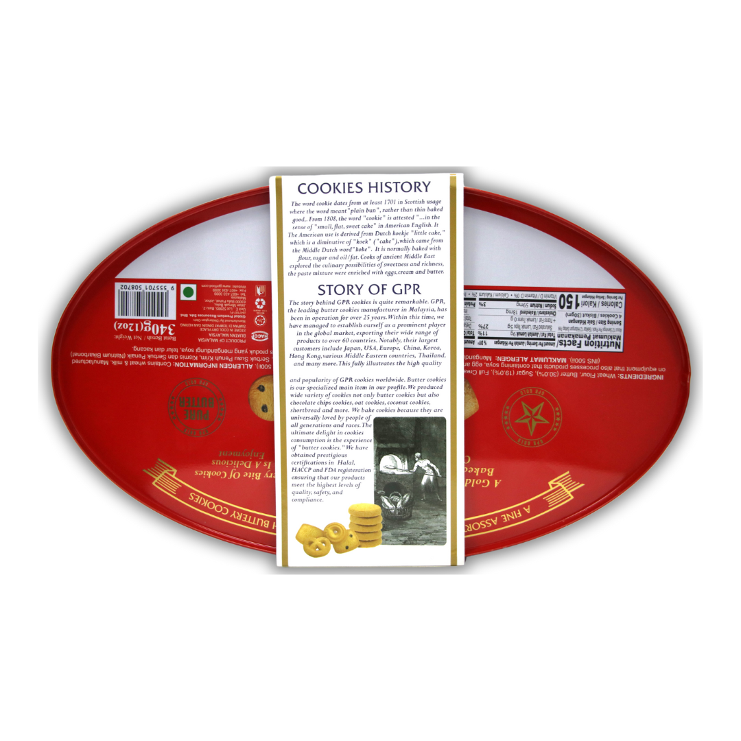 GPR Gold 100% Butter Cookies (340g) - Image 3