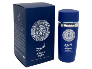 Manasik Aswad Aqua Eau De Perfume Long Lasting 100ml For Men & Women Perfume, Balsamic, Floral & Woody, Soothing Fragrance