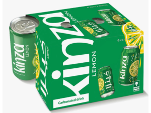 Kinza Lemon Soft Drink 360ml x 6