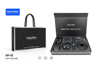HainoTeko Germany GP 22 Smart Watch Gift Box with Sunglasses, Belt and Neckband for Men and Boys