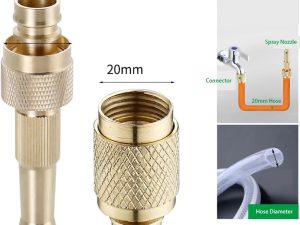 Brass Integrated Direct Spray Gun For Car Wash