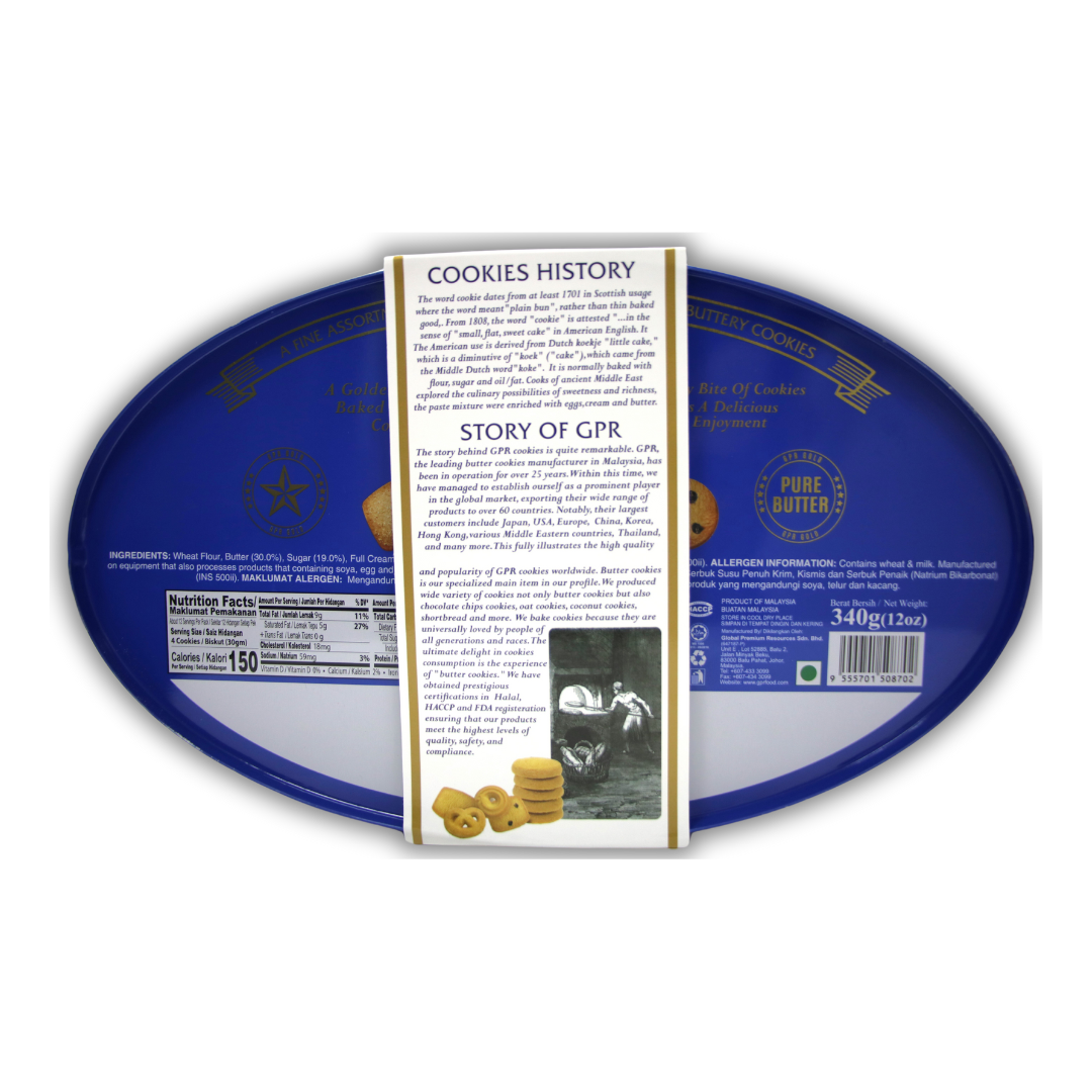 GPR Gold 100% Butter Cookies (340g) - Image 3