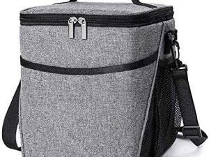 Insulated Lunch Bag With Strap Handles