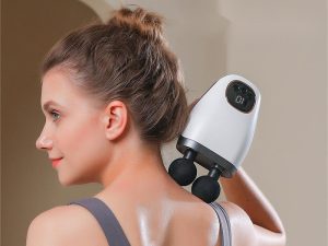 Massage Gun Deep Tissue With Dual Heads