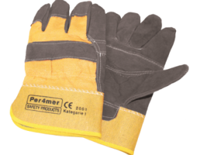 Leather Gloves Patched Palm
