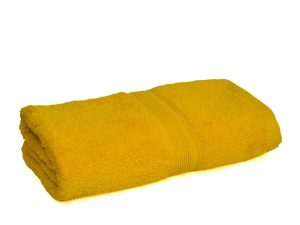 Dobby Yellow Soft Bath Towel